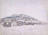 Thomas Girtin View of Monte Casino (after J.R.Cozens) painting